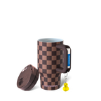 Mug Buddy 16oz | Espresso Checkered